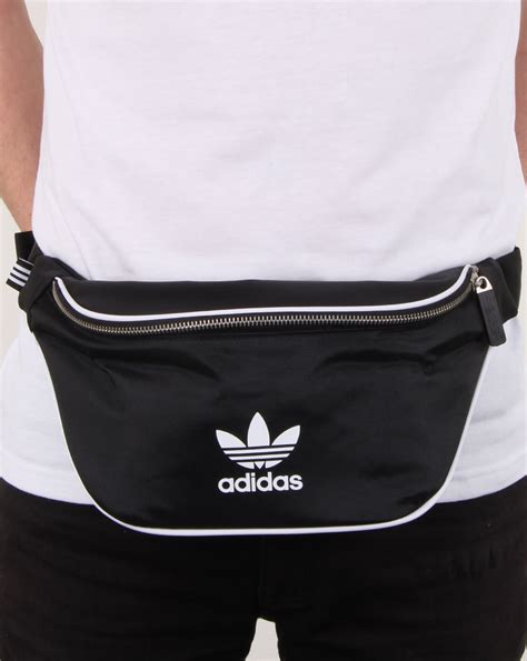 adidas originals black waist bag.